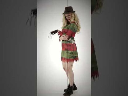 Костюм на Фреди Крюгер за жени