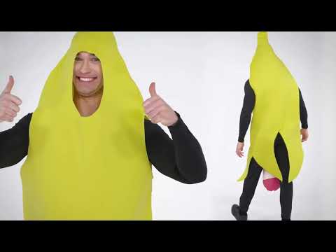Déguisement Banane heureuse adulte
