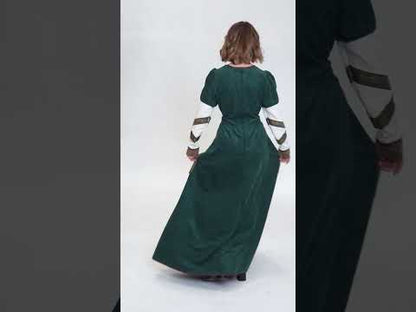 Луксозен костюм на викингски воин за жени