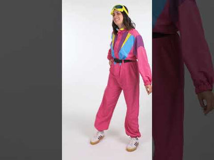 Женски реколта ски костюм