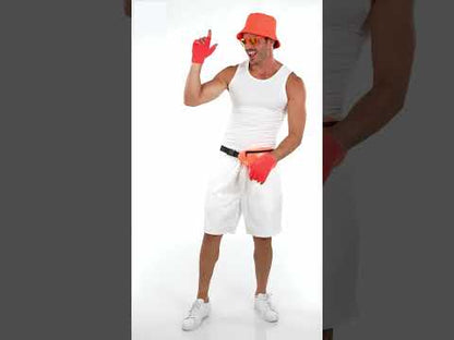 Флуоресцентна оранжева боб за възрастни