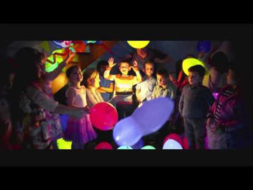 5 лилави светодиодни балони злоупотреби