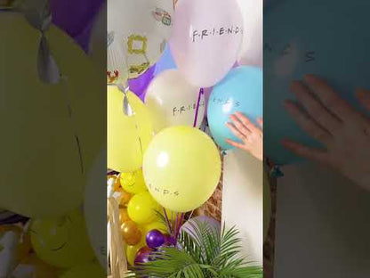 10 латекс приятели балони 25x32cm