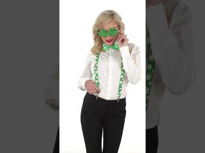 Kit accessoires trèfles Saint Patrick adulte