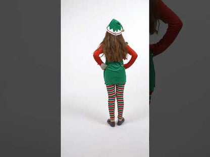 Луксозно момиче коледен костюм