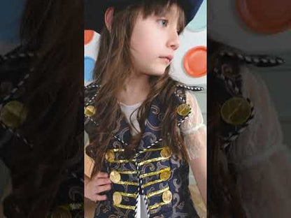 Тъмносин пиратски маскировка