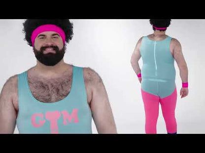 Човек аеробни маскировки