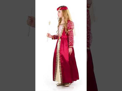 Медеевална кралска дъщеря Средновековна принцеса костюм