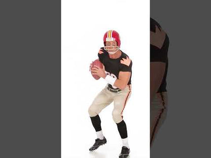 Американски футболист костюм човек