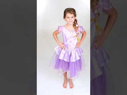 Делукс рапунцел момиче костюм