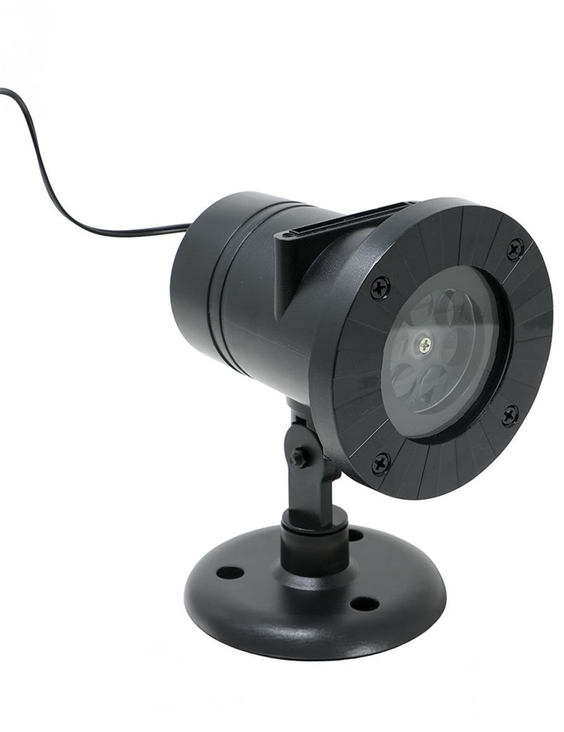 Vue de trois-quart du projecteur silhouettes led