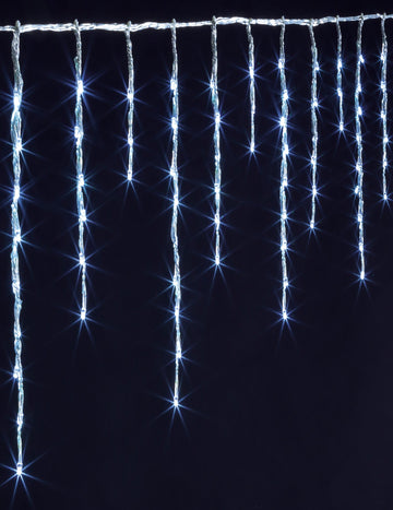 Светеща външна завеса 120 LED 200 cm