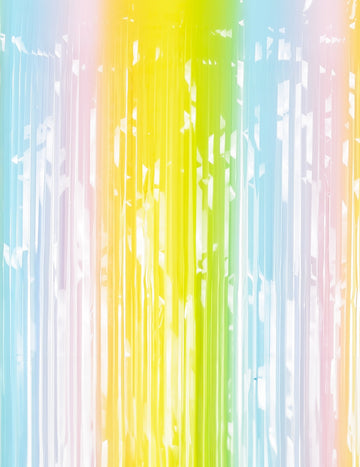 Пастелна многоцветна сцинтилантна завеса 100 x 195 cm
