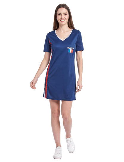 Robe supporter France femme