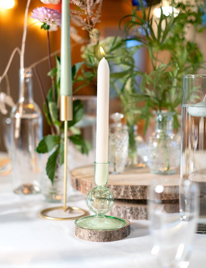 Дървени трупи от естествена дървесина 10 до 12 cm за сватбени декорации