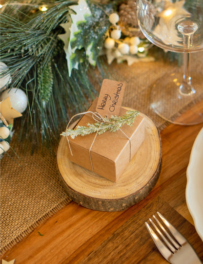 Дървени трупи от естествена дървесина 10 до 12 cm за сватбени декорации