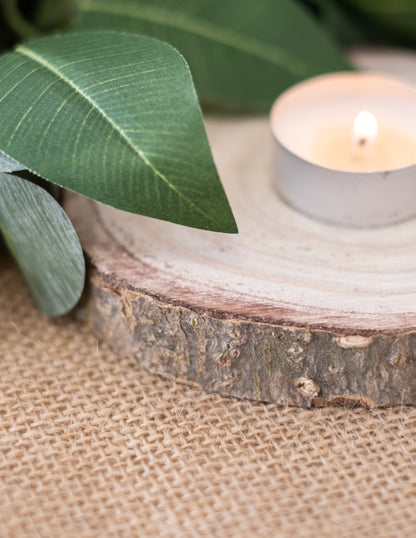 Дървени трупи от естествена дървесина 10 до 12 cm за сватбени декорации