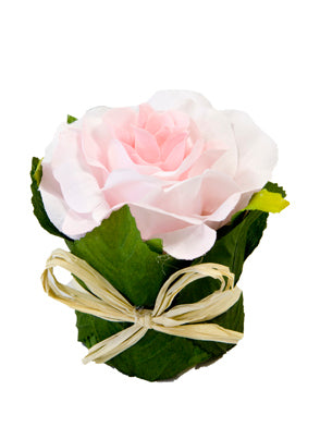 Роза в саксия за листа 8 x 6 cm, рустик декорация