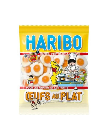 Чанта за бонбони за пържени яйца от харибо - 100 g