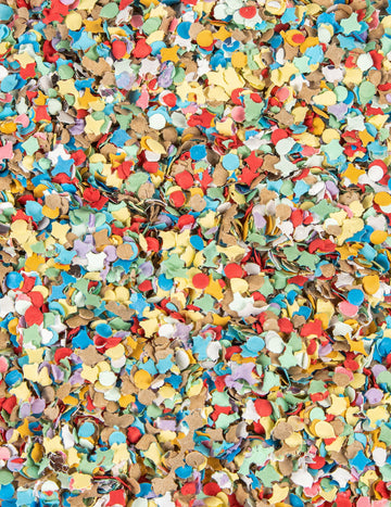 Многоцветна чанта конфети 100 грама