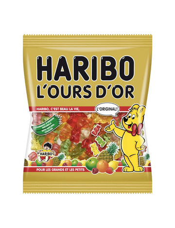 HARIBO L'OUSS D'OR CANDY BAG - 120 g.