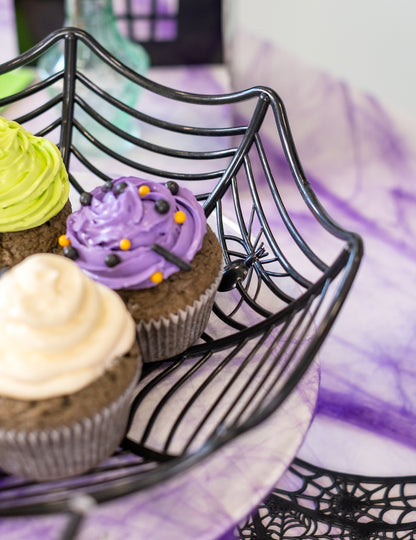 Паякови платно купа 27 см Хелоуин