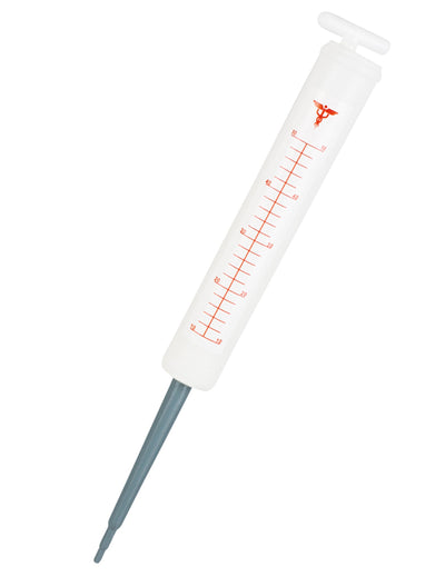 Seringue géante gonflable de médecin pour adulte blanche et rouge