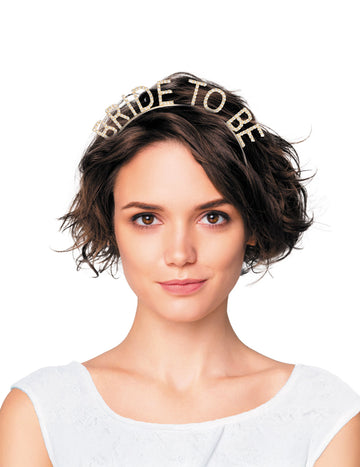 Лента за глава за бъдеща булка