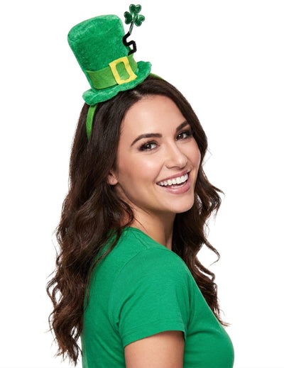 Мини шапка с глава tig trèfle femme saint patrick