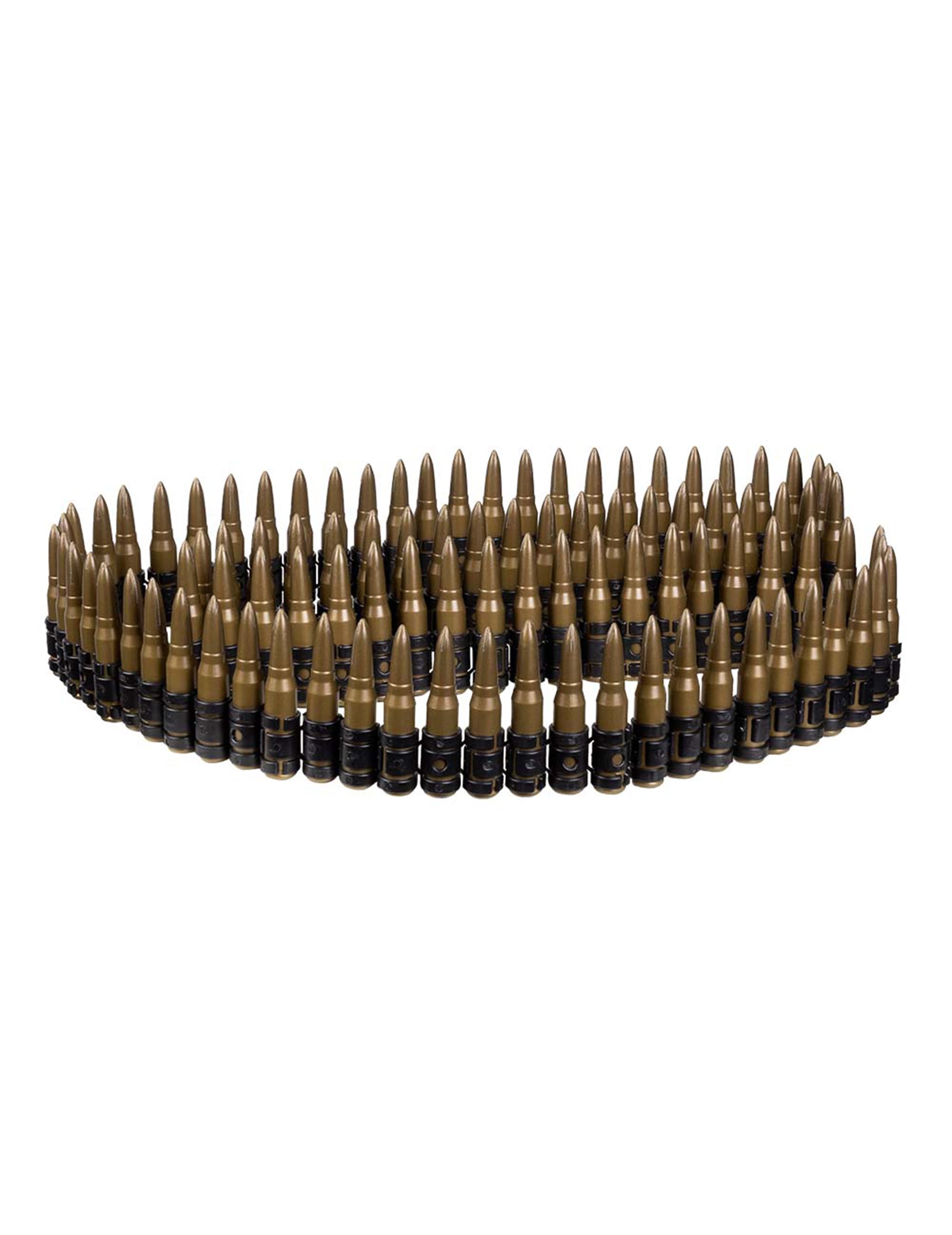 Gros plan sur la ceinture de munitions du set accessoires soldat militaire