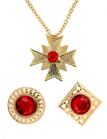 Хелоуин комплект бижута за възрастни вампири