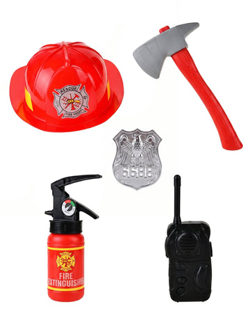 Пластмасов пожарникар за деца
