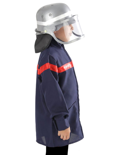 Пожарникарски комплект, яке и каска за деца