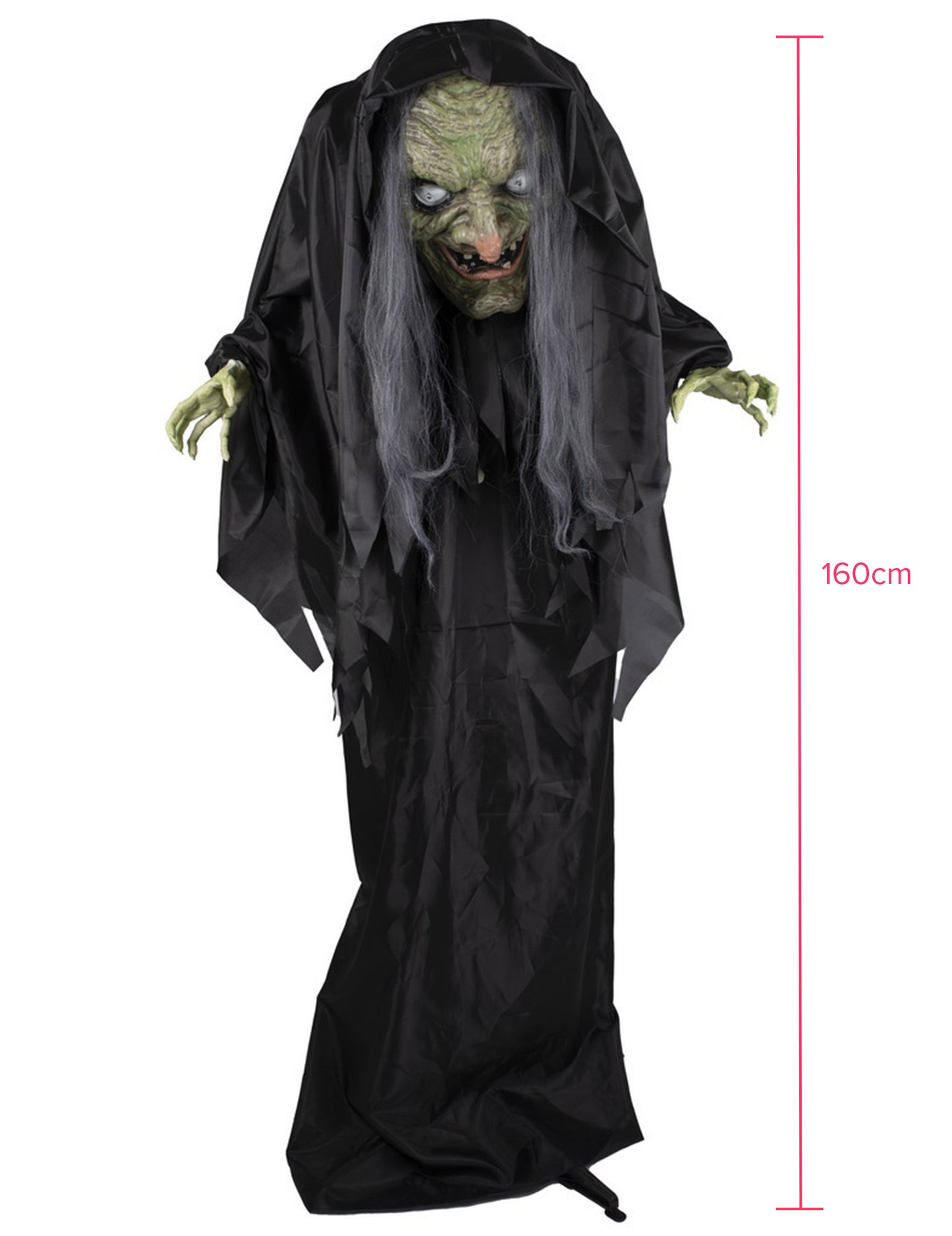 Hunhbacked Witch - анимирана, звукова, ярка 160 cm
