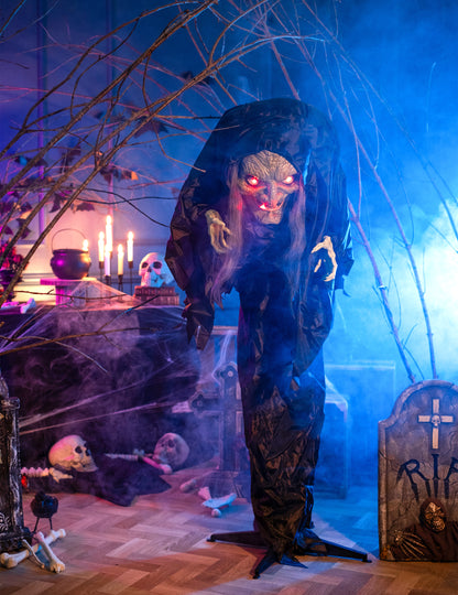 Hunhbacked Witch - анимирана, звукова, ярка 160 cm