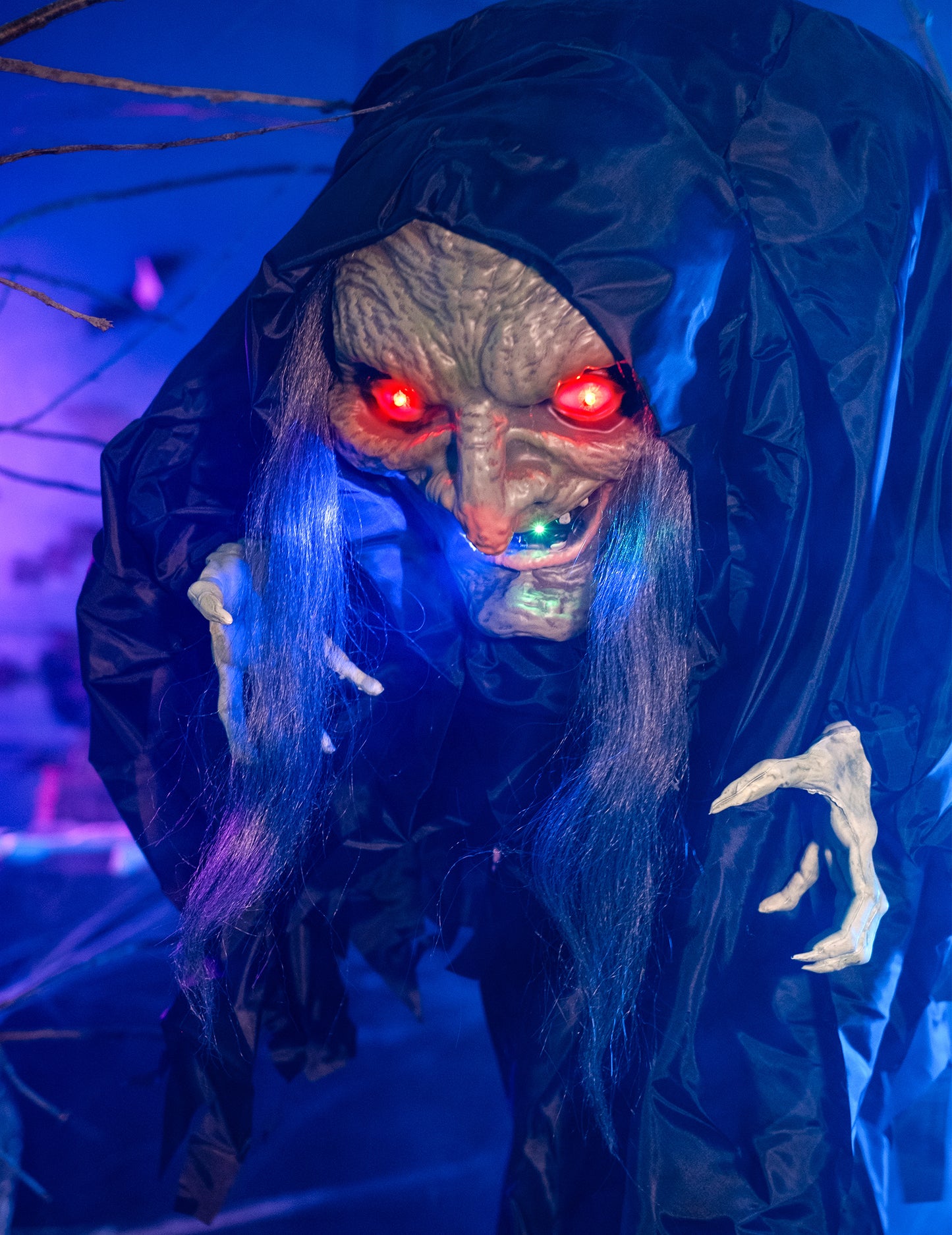Hunhbacked Witch - анимирана, звукова, ярка 160 cm