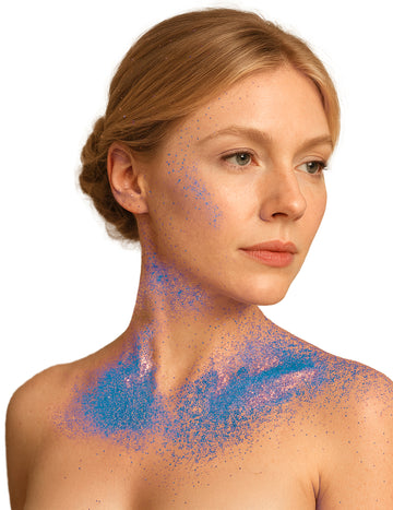 Син блясък спрей за тяло 75 ml