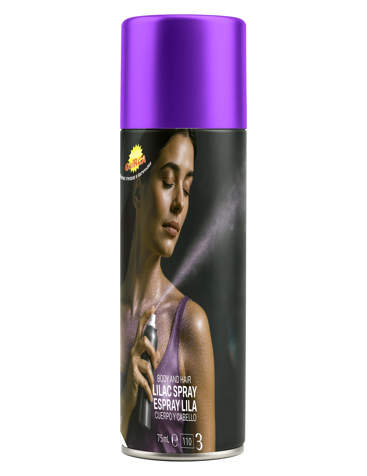 Лилав спрей за блясък на тялото 75 ml