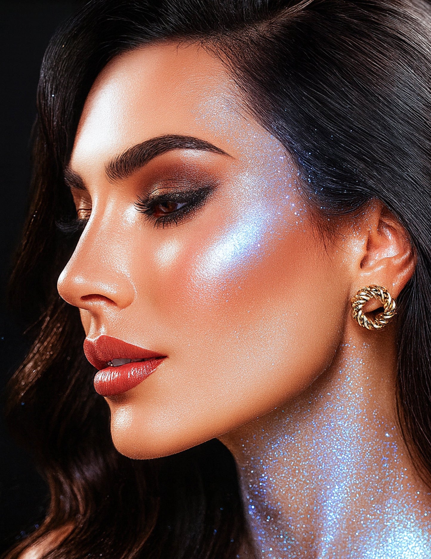 Холографски блестящ спрей-пудра Si si la paillette 15 ml 