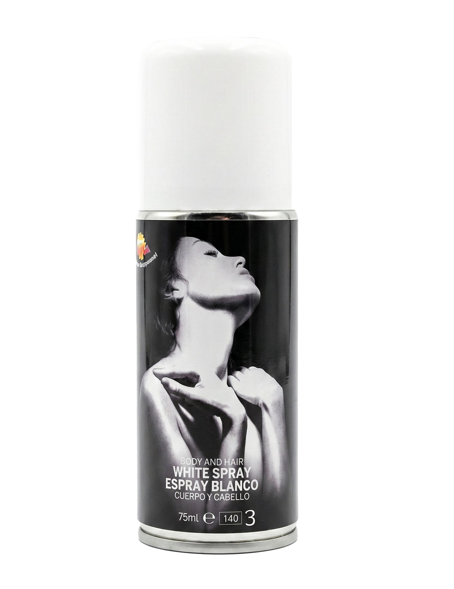 Спрей за тяло с бял блясък 75 ml
