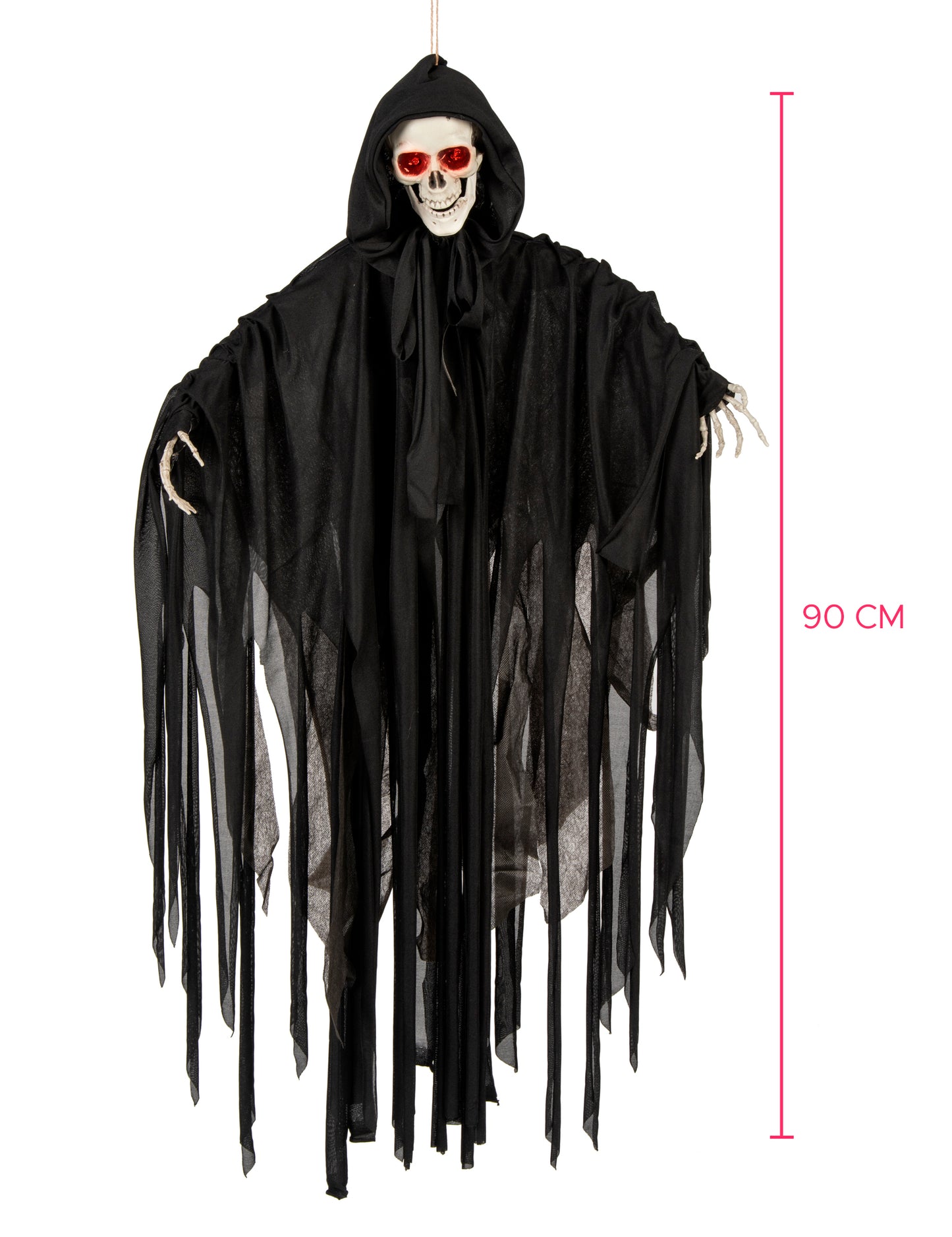 Лек, звук и анимиран скелет на Хелоуин 90 см