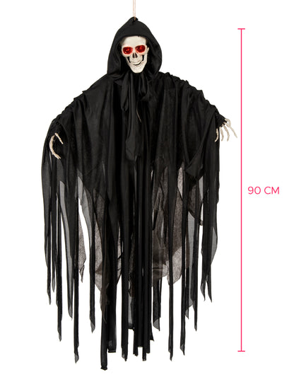 Лек, звук и анимиран скелет на Хелоуин 90 см