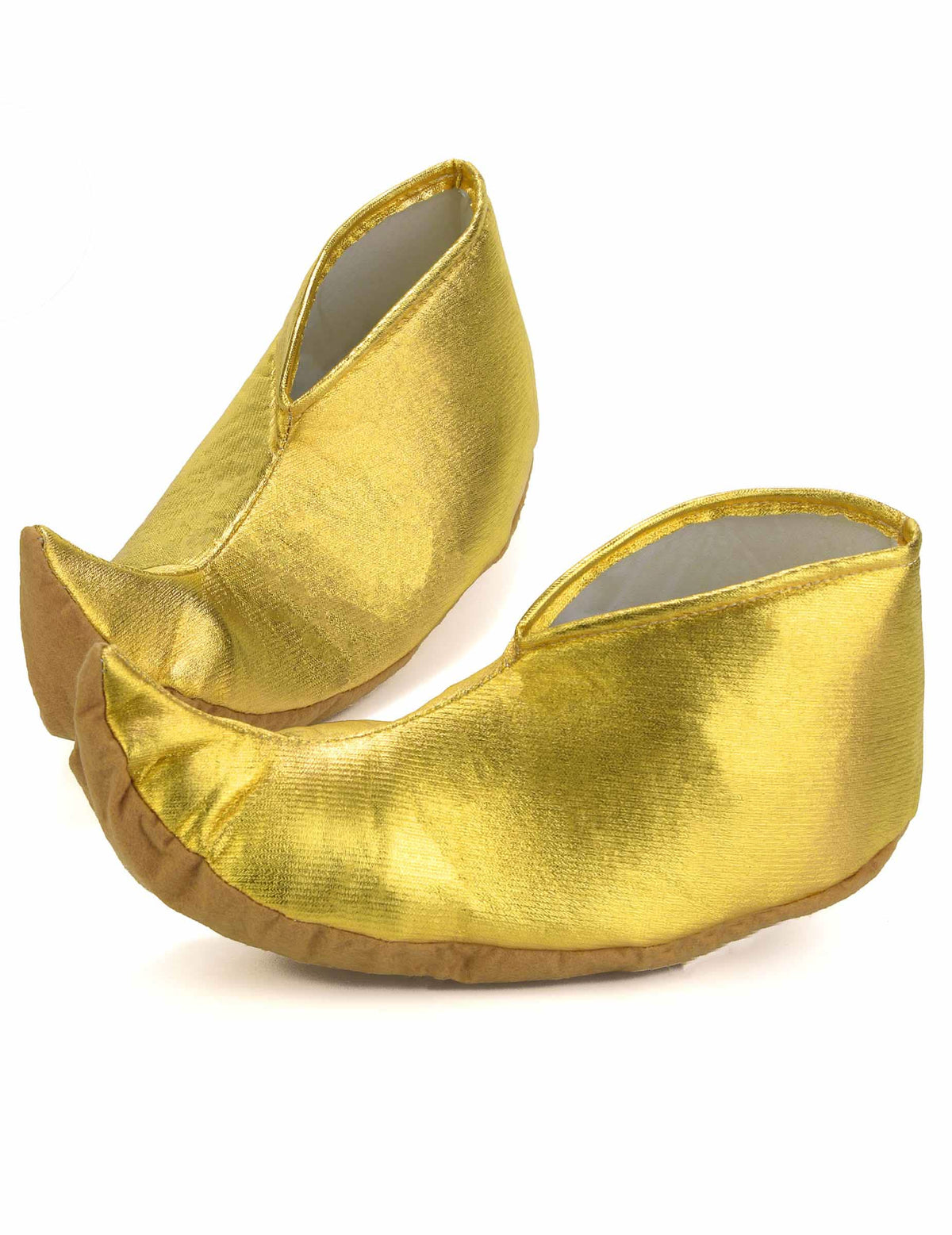 Chaussures de sultan pour adulte dorées