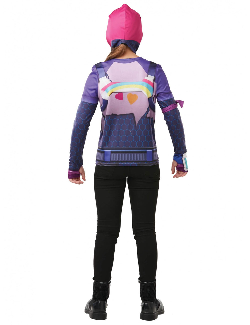 Vue de dos du T-shirt et cagoule Brite Bomber Fortnite