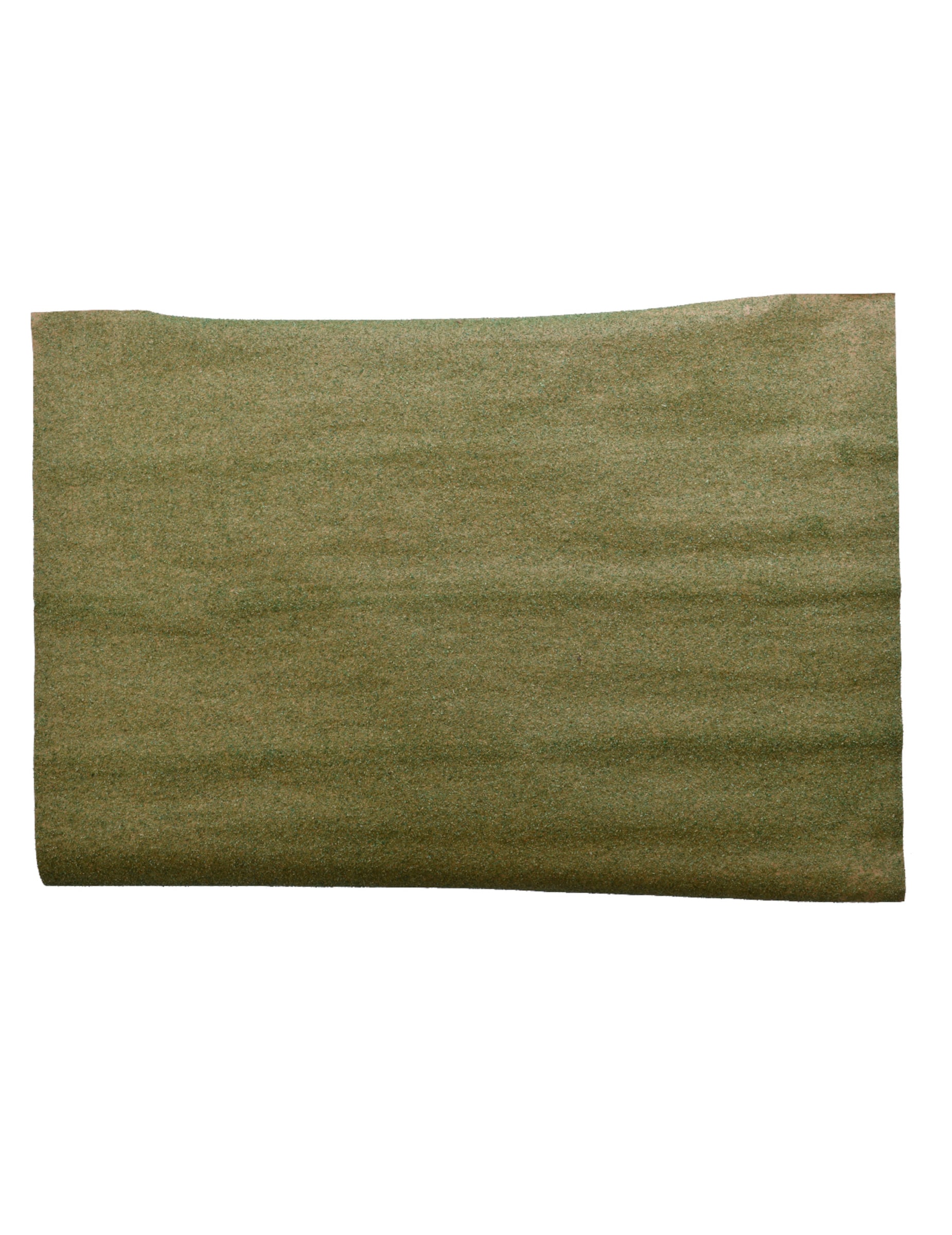 Tapis pour crèche effet herbe vert doré