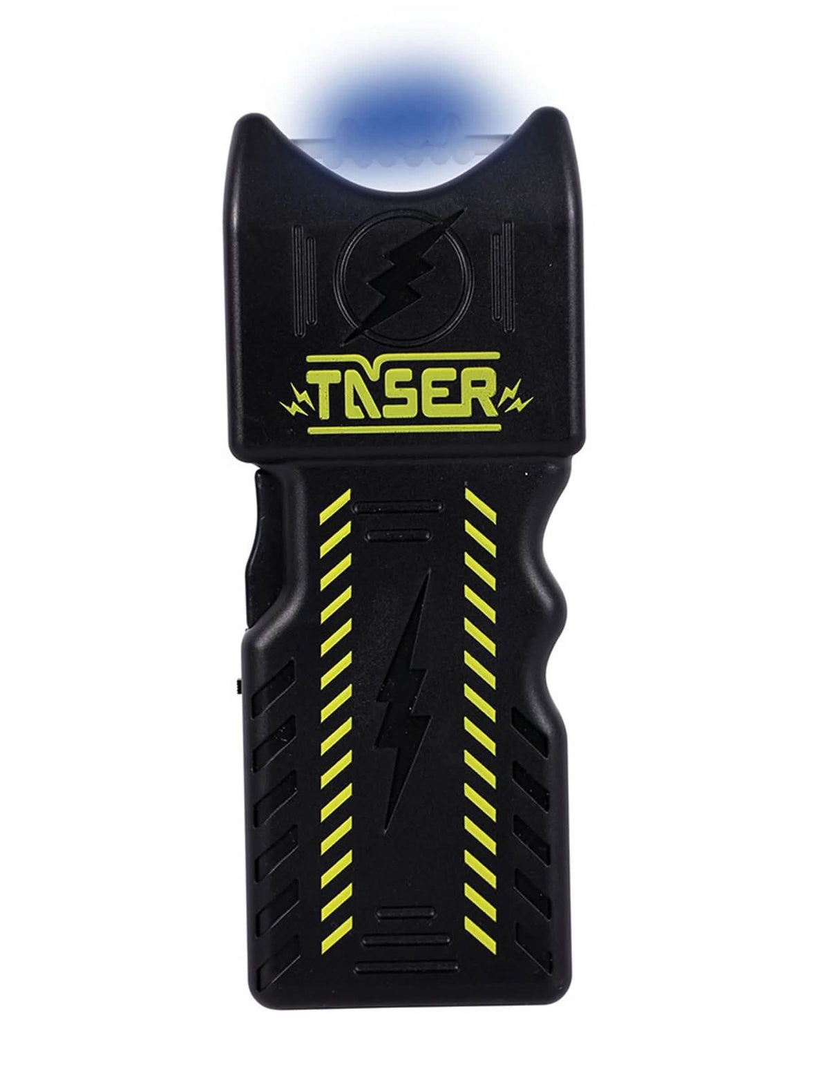 Детайл на син светлинен ефект на фалшивия Taser на SWAT