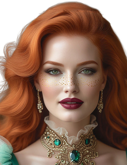 Златни татуировки с лунички 