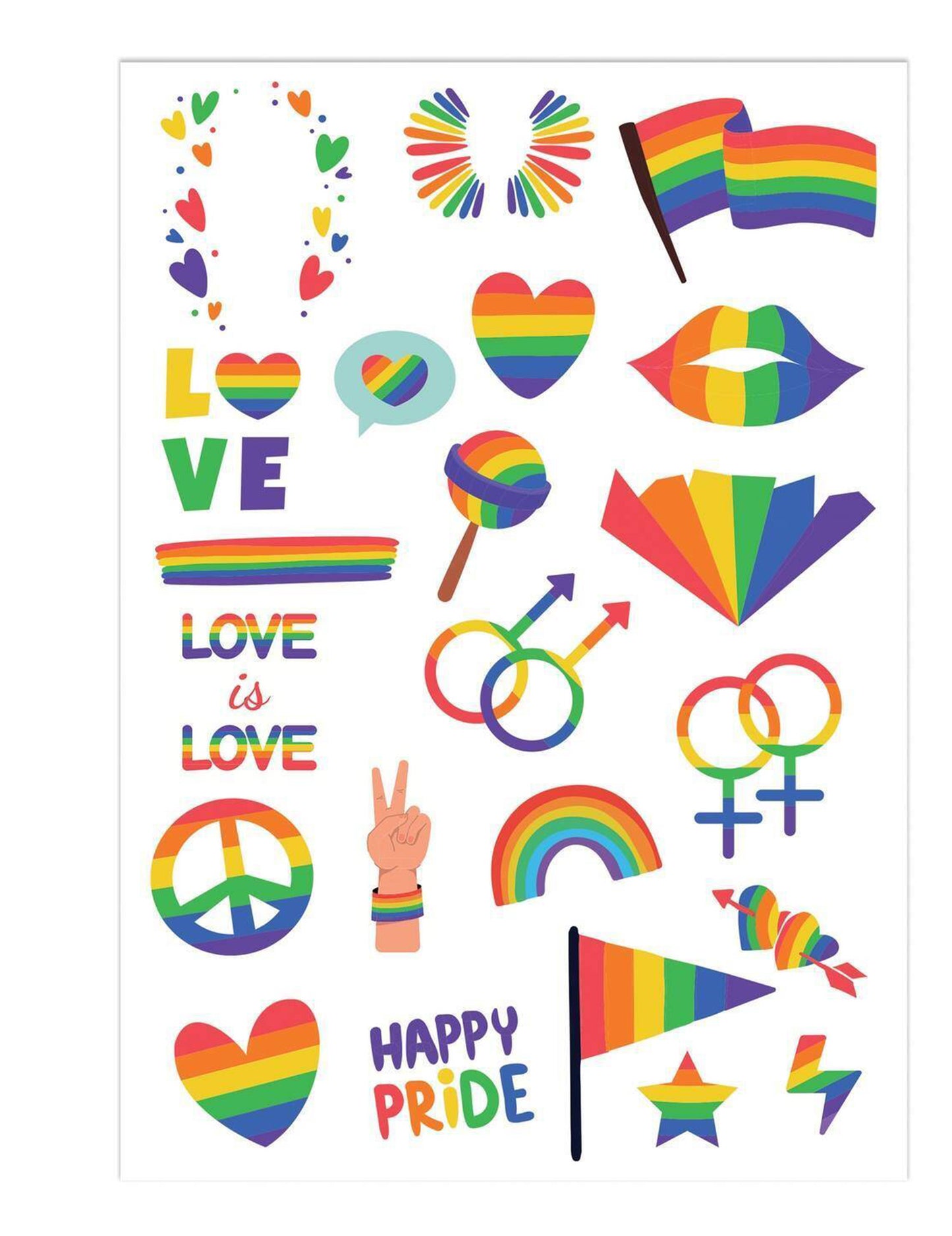 Дъгови татуировки