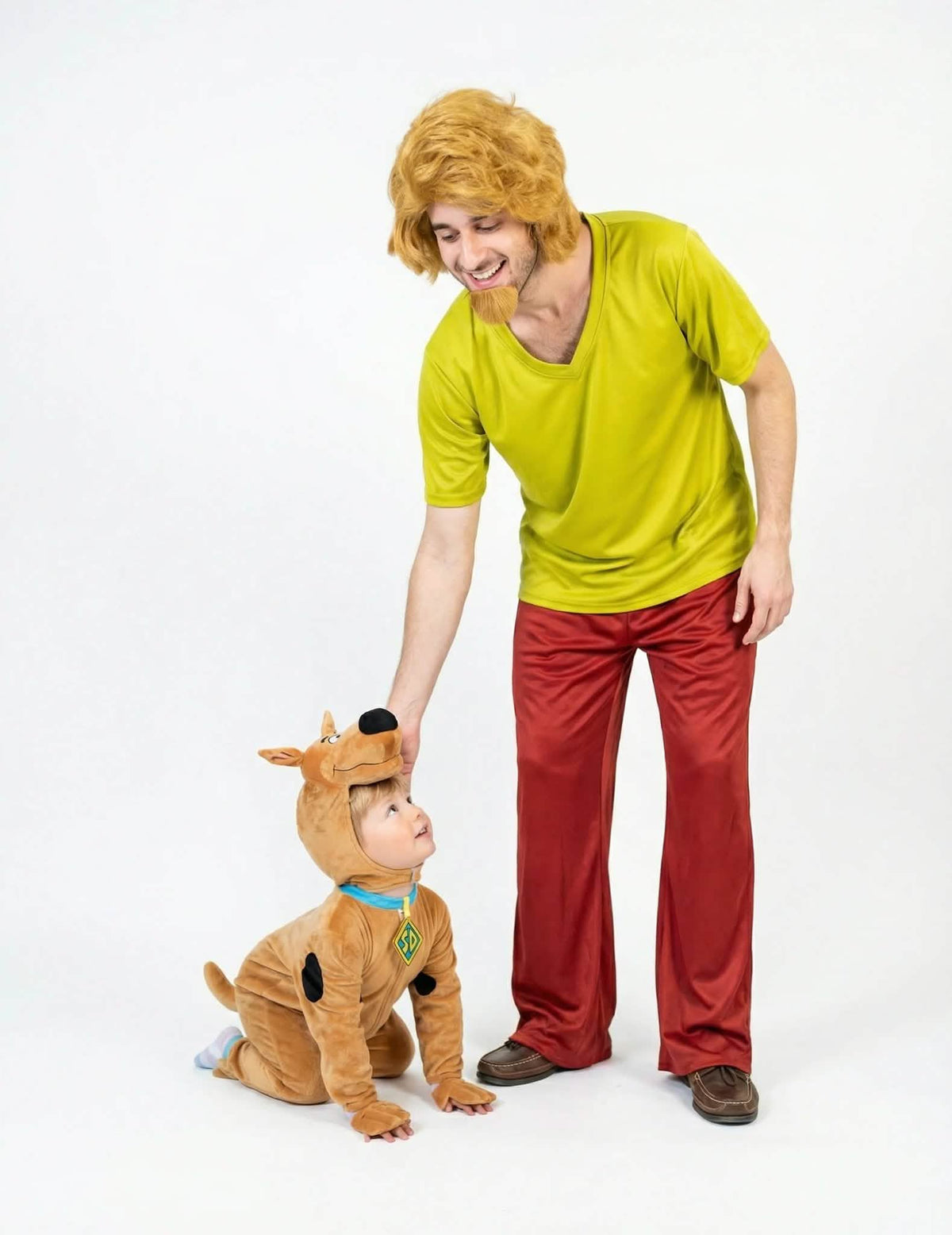 Двойна костюмна маскарадна визия Sammy™ и Scooby-Doo™ баща и син