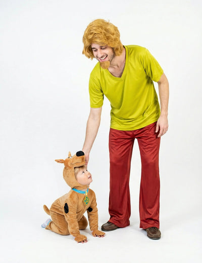 Двойна костюмна маскарадна визия Sammy™ и Scooby-Doo™ баща и син